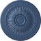 Ekena Millwork Randee Ceiling Medallion (Fits Canopies up to 3 7/8"), Hand-Painted Americana, 20"OD x 1 3/8"P CM20HAAMF - alternate 1